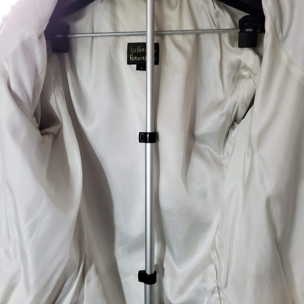 Liz Roberts Robert Elliott Vintage white Leather J